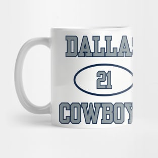 DALLAS COWBOYS DEION SANDERS / EZEKIEL ELLIOTT #21 Mug